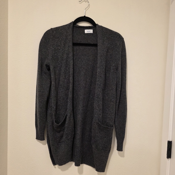 Old Navy Sweaters - Long Gray Cardigan Sweater
